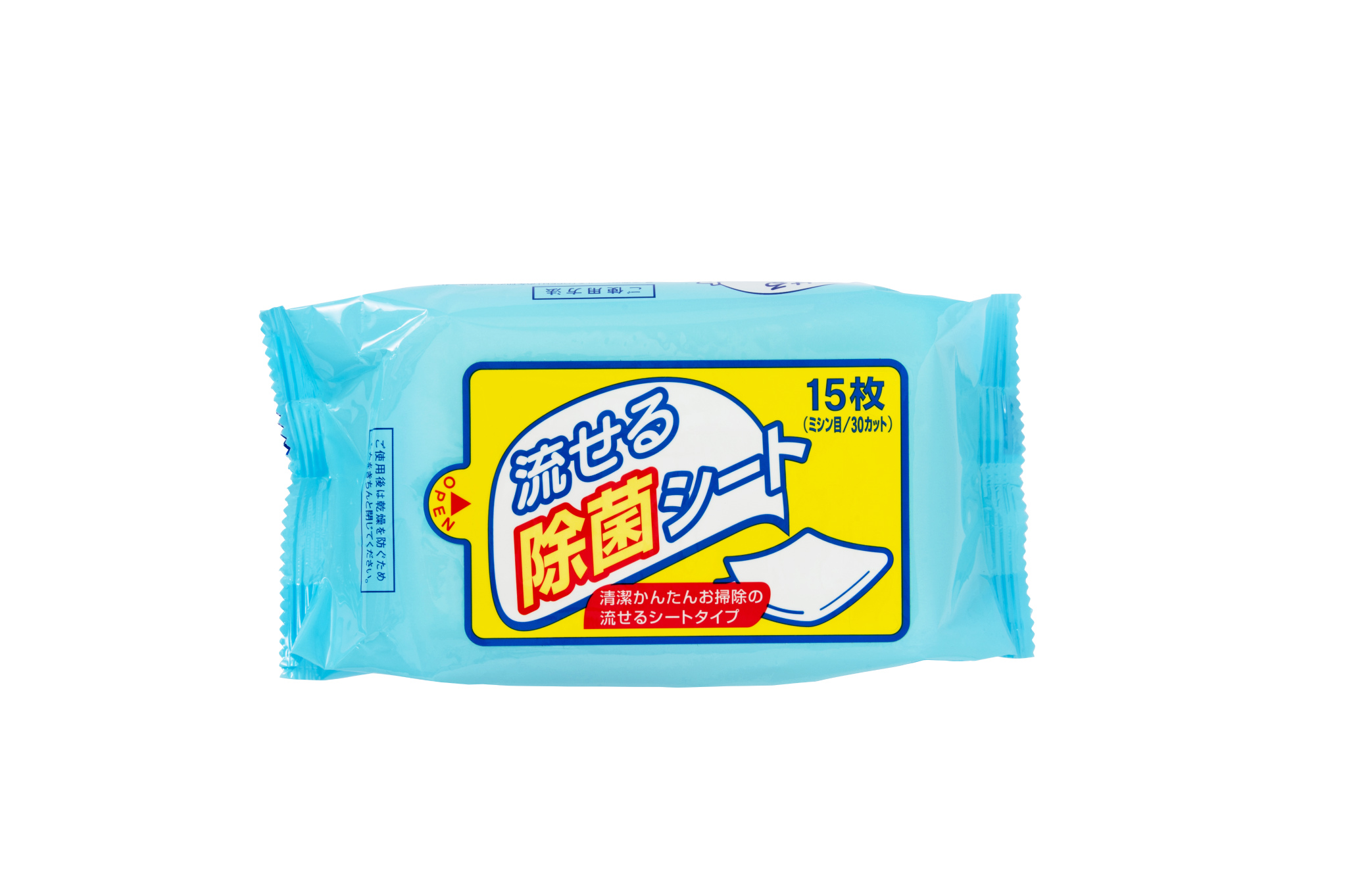 流せる除菌シート | ワイパー・清掃関連製品 | 製品紹介 | 株式